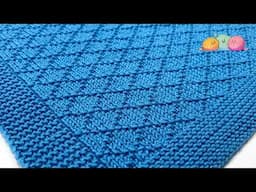 How to Knit the "Noah" Baby Blanket