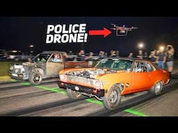 POLICE DRONE Breaks Up Street Race! Minnesota Cash Days