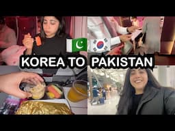 🇵🇰🇰🇷Going to Pakistan ♥️ | Korea to Pakistan Vlog