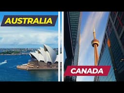 Living in CANADA vs AUSTRALIA / Which one to choose? / @DanishBhatia