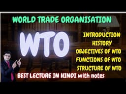 World Trade Organisation | WTO | International Trade | International Economics | #wto #legalclinic