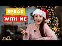 Speak With Me About Christmas - English Speaking Practice