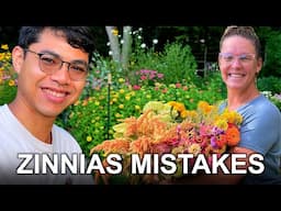 Zinnia Growing Mistakes & How to Avoid Them!