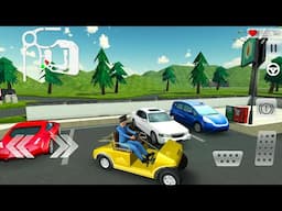 Smart Cart Shopping Mall Taxi Driving #12 - Open Cars Driver - Android Gameplay