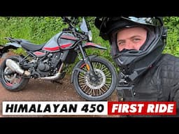 A HUGE Improvement: Royal Enfield Himalayan 450 First Ride!