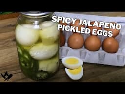 Spicy Jalapeno Pickled Eggs