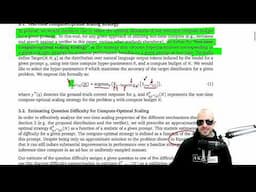 Scaling LLM Test-Time Compute Optimally can be More Effective than Scaling Model Parameters (Paper)