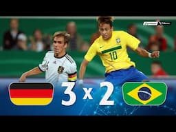 Germany 3 x 2 Brasil ● 2011 Friendly Extended Goals & Highlights HD