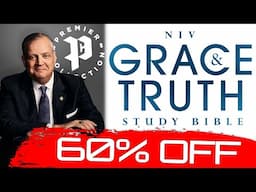 EXCLUSIVE PROMOTIONAL DISCOUNT - Premier Collection NIV Grace & Truth Study Bible | Dr. Al Mohler