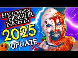 Halloween Horror Nights 2025 TERRIFIER UPDATE | HHN 34