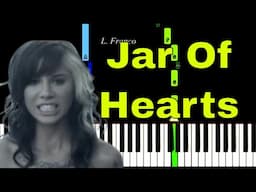 Jar Of Hearts Christina Perri  EASY Piano Tutorial