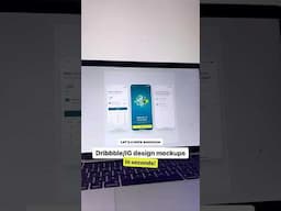 How to create awesome Dribbble/IG mockups in seconds! ✨