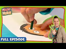 Mister Maker 🎨 Series 2, Episode 15 | Jumbo Lolly Stick Lizard 🦎 | FULL EPISODE