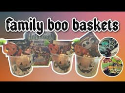 Halloween Boo Baskets for the Whole Family 👻🕸️