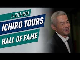 Ichiro Tours National Baseball Hall of Fame