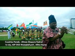 Countries Parade - Africa Diaspora Festival 2023