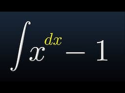 My Most Controversial Integral