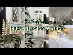 Christmas Shelf Styling Ideas