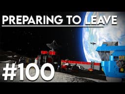 Preparing to leave - Space Engineers solo survival #100