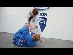 Keenan Cornelius passing lapel guards