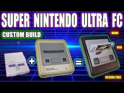 Super Nintendo Ultra FC - Custom build using SNES Classic Edition, Super Famicom & Classic 2 Magic