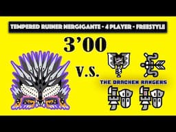 [Xbox] 3'00 4P Charge Blade - Tempered Ruiner Nergigante   Freestyle - MHW Iceborne