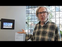 M. Henry Jones explains Slatherpuss Lenticular & Fly's Eye 3D show NYC 2018