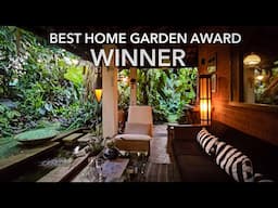 Inside Singapore's AWARD-WINNING Tropical Home Garden🌴| Min's Garden with 15 Design Tips 🦋