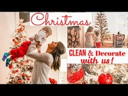 CHRISTMAS CLEAN AND DECORATE WITH ME 2019 | DIY HOME DECORATION IDEAS