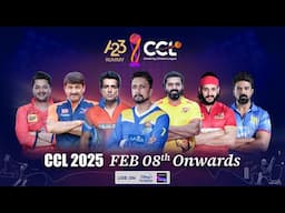 A23 CCL 2025 TEASER | Feb 8th to March 2nd | Celebrity Cricket League | #A23CCL #CCL2025