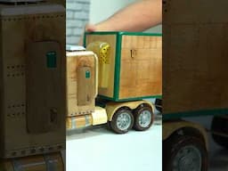 Truck out of wood. +998999074077 #woodcar #truck #woodcraft