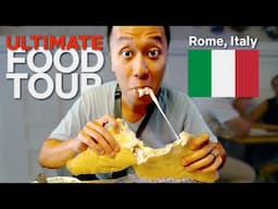 🇮🇹 Ultimate Food Tour of ROME | 19 MUST TRY Italian Foods