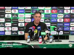 CONFERENCIA DE PRENSA J4 |  EDUARDO BERIZZO /  D. T. CLUB LEÓN