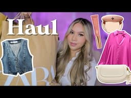 HAUL DE COMPRAS ACUMULADAS 🎀🤍✨Zara, Charlotte Tilbury, Kerastase y mas!