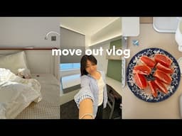 ☁️ moving vlog | bye London😢 back to home, what I'm up to!