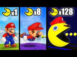 Mario Odyssey, but every Moon evolves Mario into PACMAN…