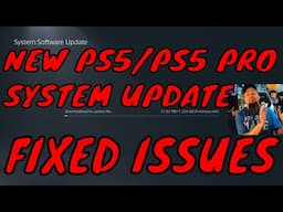 PS5 System Software Update 25.10 Today January 2025