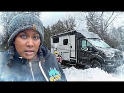 We’re going to FREEZE! Preparing for MOST EXTREME winter camping ever in my camper van (RV Life)