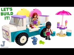 LEGO Friends 2025 Heartlake City Ice Cream Van 42644, Unboxing, Build, & Review