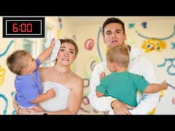 Morning routine w/ two toddlers *realistic*