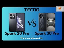 Tecno Spark 30 Pro vs Tecno Spark 20 Pro: Tecno is also guilty