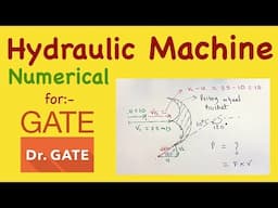 GATE 2019 | Fluid Machinery | Hydraulic Machine | Numerical