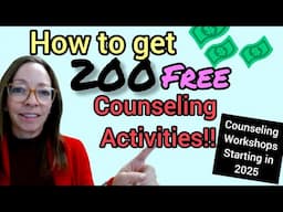 How to Get over 200 FREE Counseling Fanny Pack of Fun Activities and SEL in 2025!!!