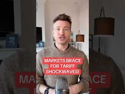 MARKETS BRACE FOR TARIFFS SHOCKWAVES ‼️ 🚨 Are we in for a wild week? #TrumpTariffs #StockMarket