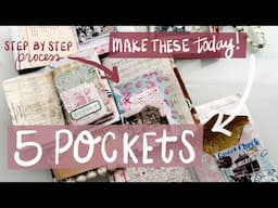 😱 Are Your Journals Missing These? Learn The Easy Techniques NOW! #junkjournalephemera