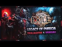 [PATH OF EXILE 1] – TRIALMASTER & ARAKAALI PREVIEW – LEGACY OF PHRECIA EVENT IN POE 1!