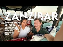 Zanzibar Travel VLOG - How We Spent 48 Hours in Stone Town, Prison Island (Last Minute Trip)