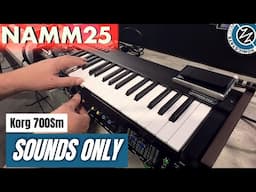 NAMM 2025: Korg 700Sm - Sounds Only