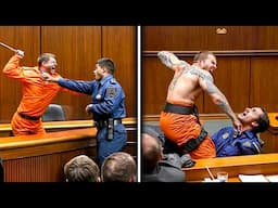 Evil Cops INSTANTLY Attacked In The Courtroom