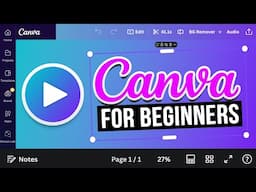 Canva Video Editing Tutorial - FOR BEGINNERS (Mac and PC)